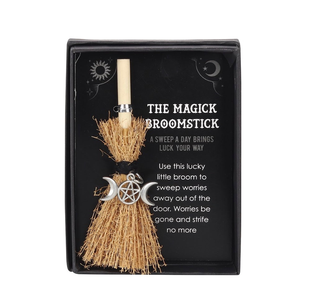 Mini magick broomstick