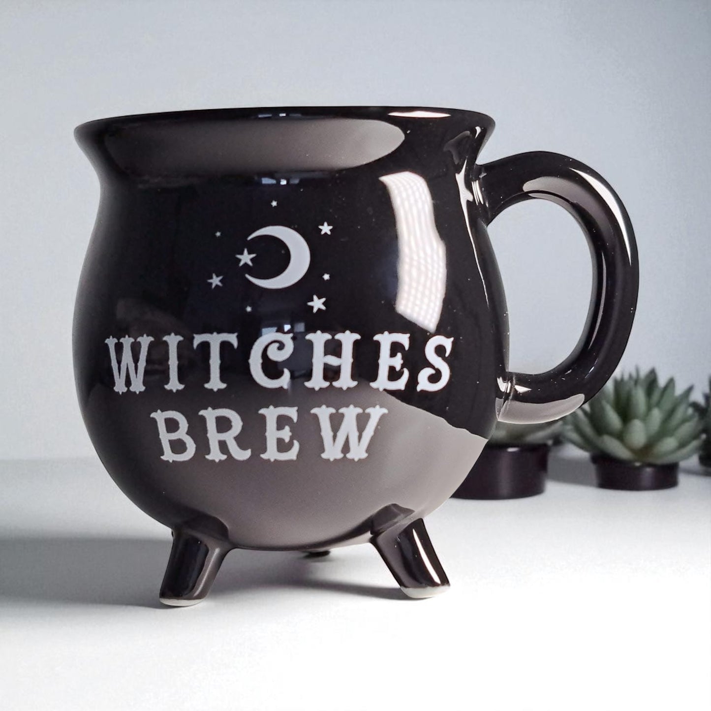 Witches brew cauldron mug