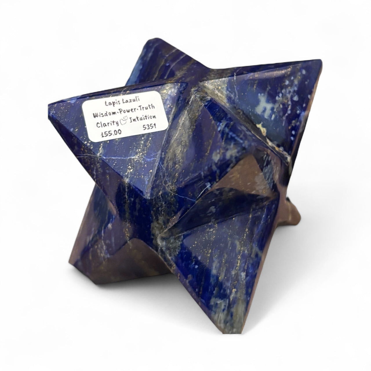 Lapis lazuli Merkaba