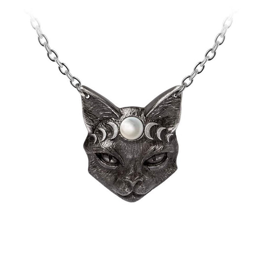 Mystic Moon Cat pendant from Alchemy England