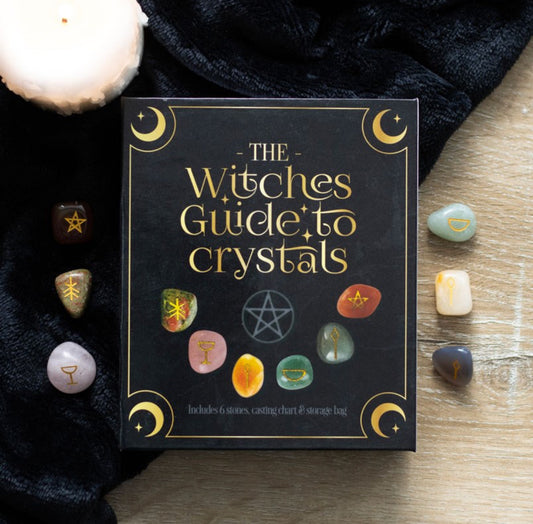 The witches guide to crystals gift set
