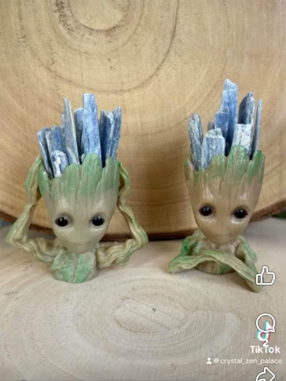 Kyanite tree monsters