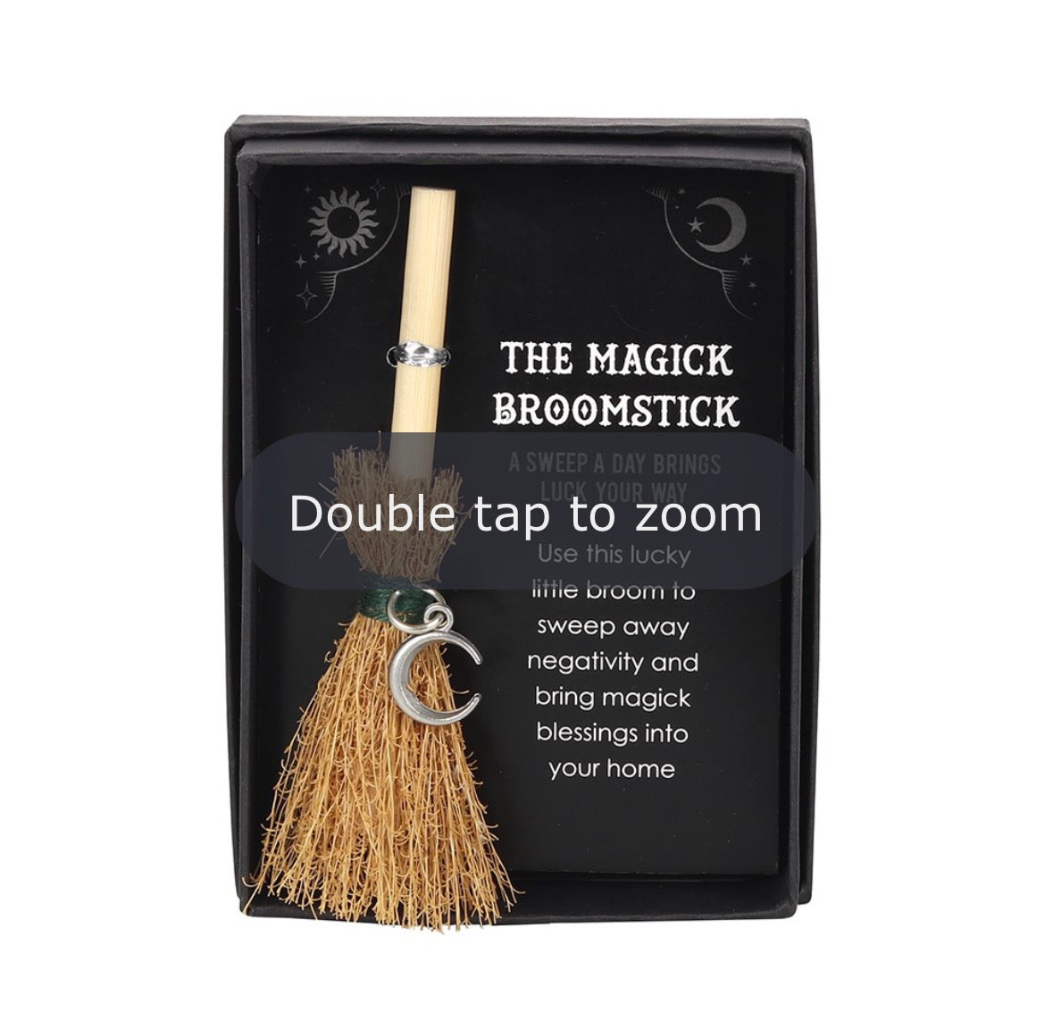 Magick mini broomstick