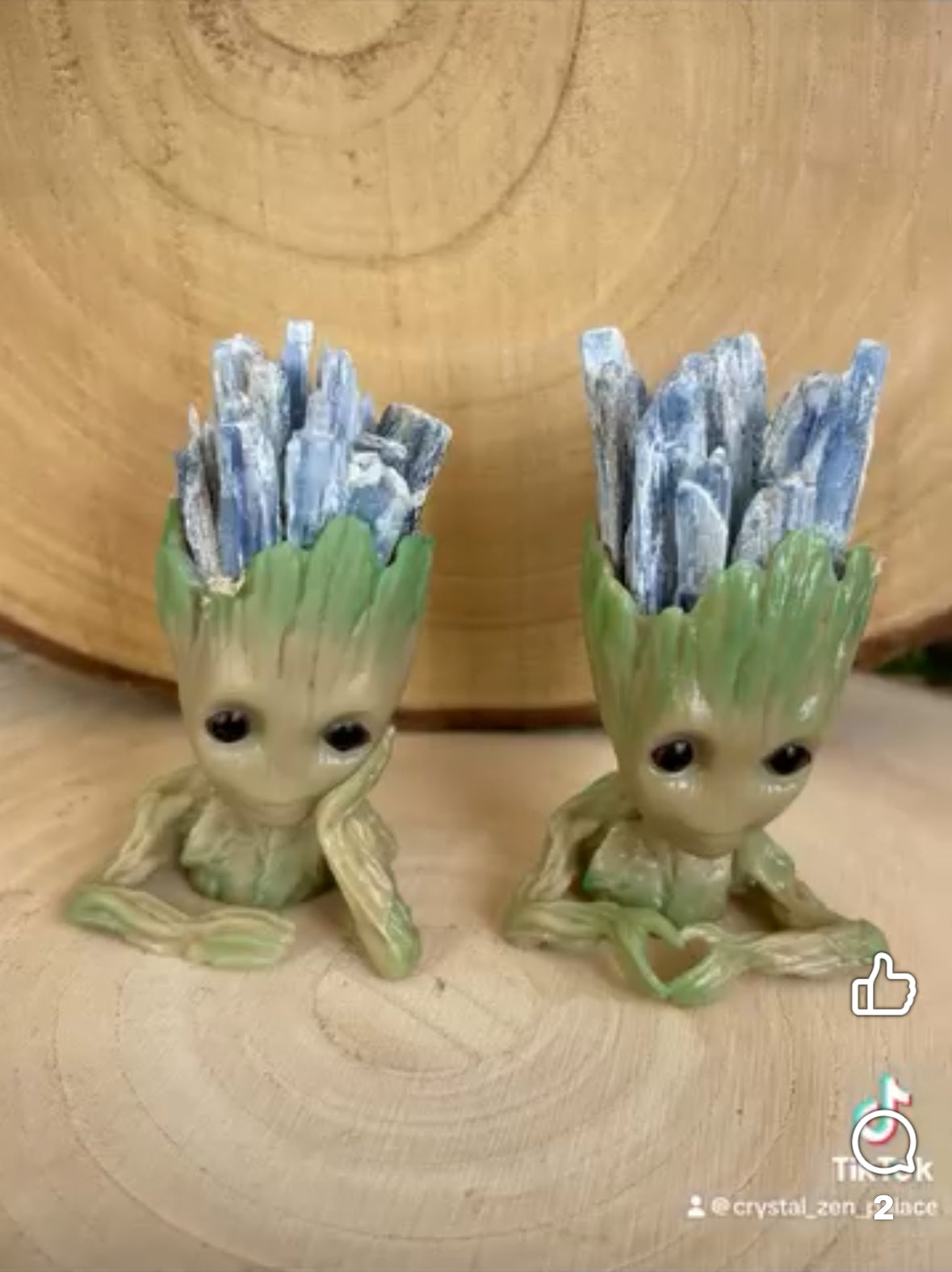 Kyanite tree monsters