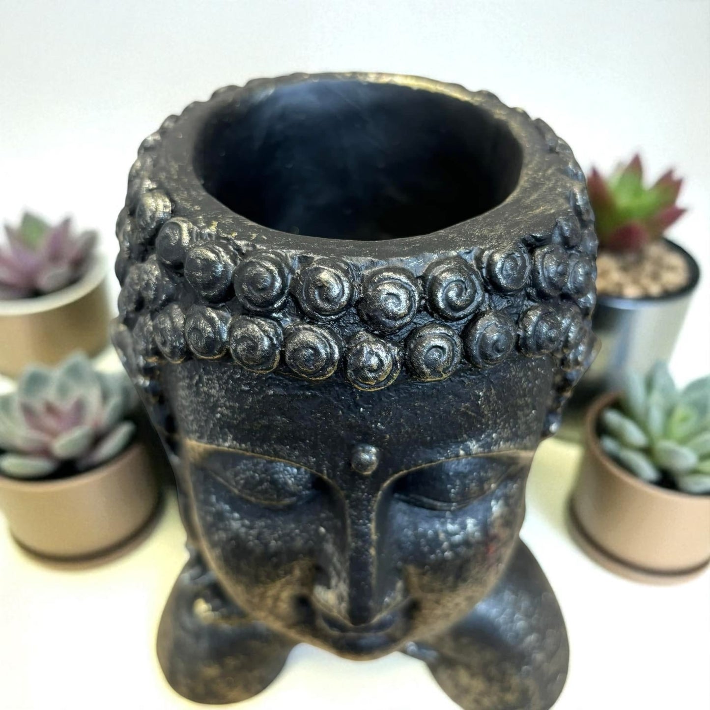 Buddah shaped planter