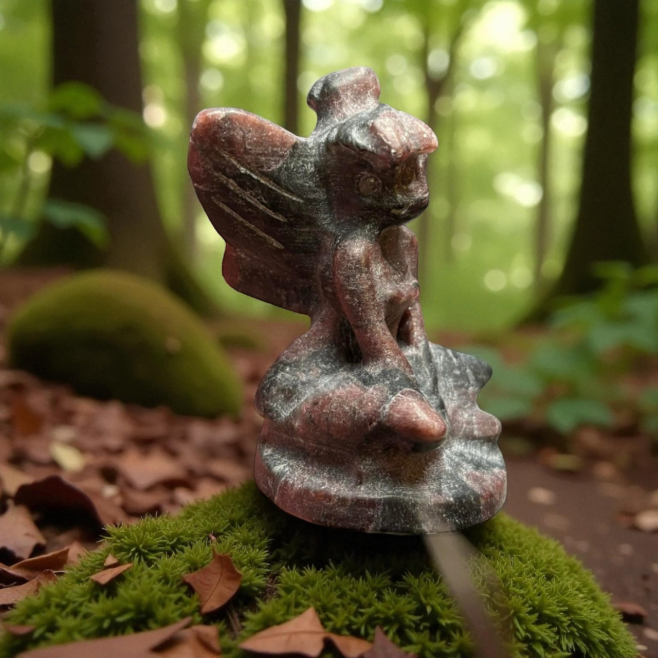 Garnet astrophyllite fairy