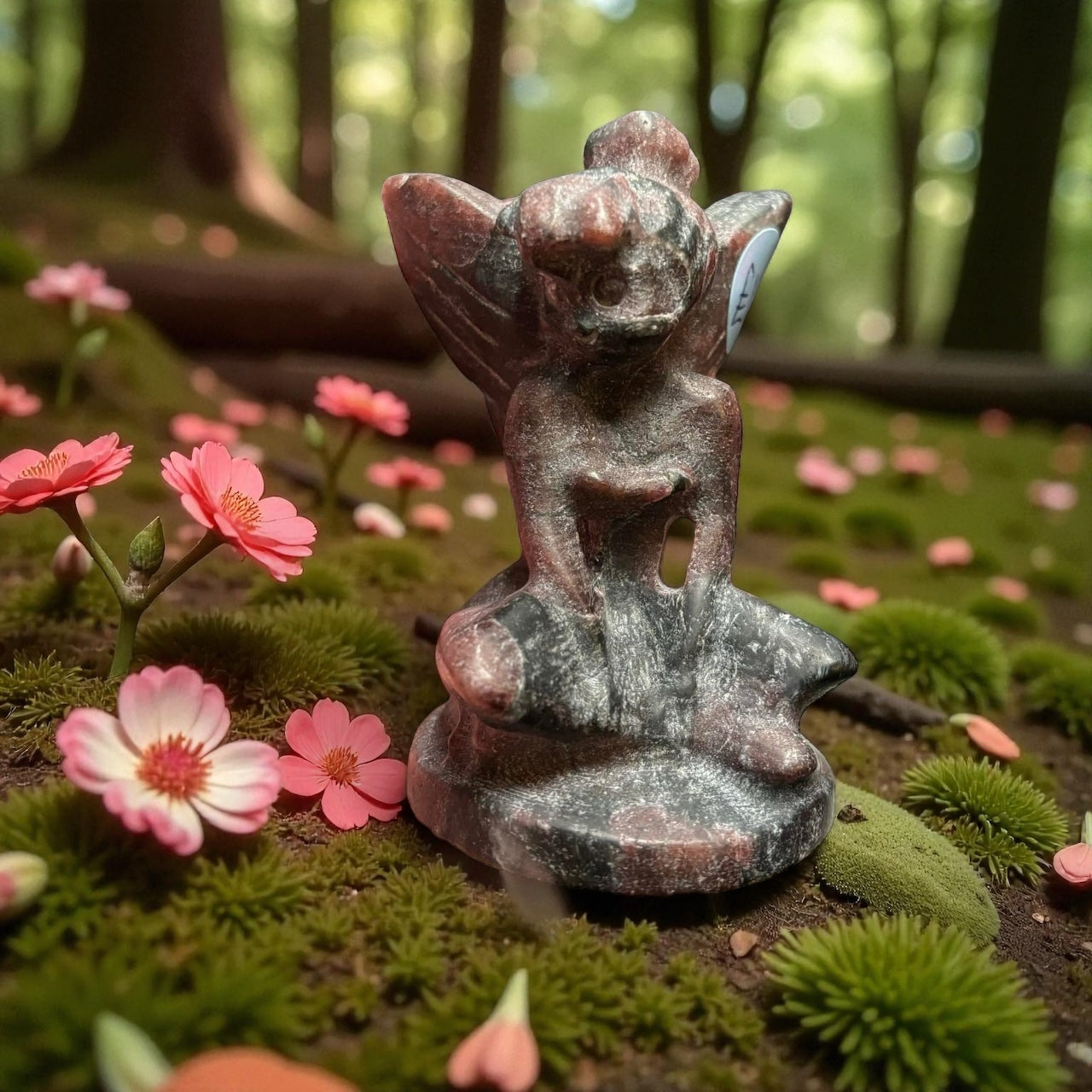 Garnet astrophyllite fairy