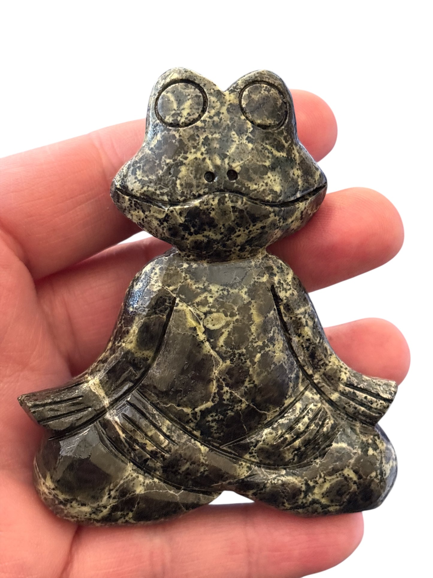 Serpentine freestanding yoga frog