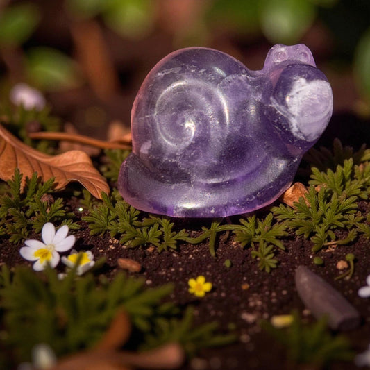 Fluorite snail