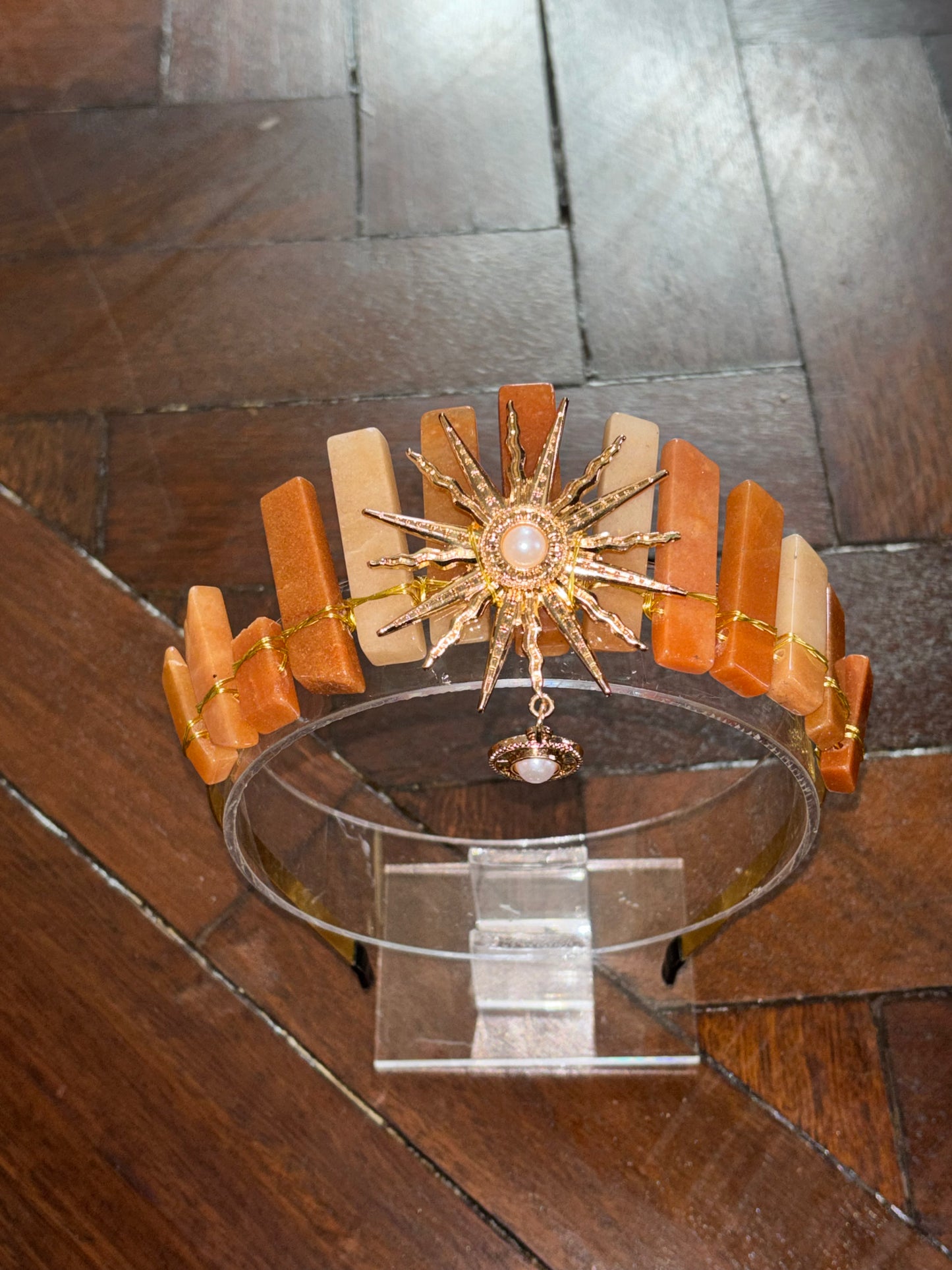Sunstone Crystal Tiara Headband Crown – Perfectly Imperfect