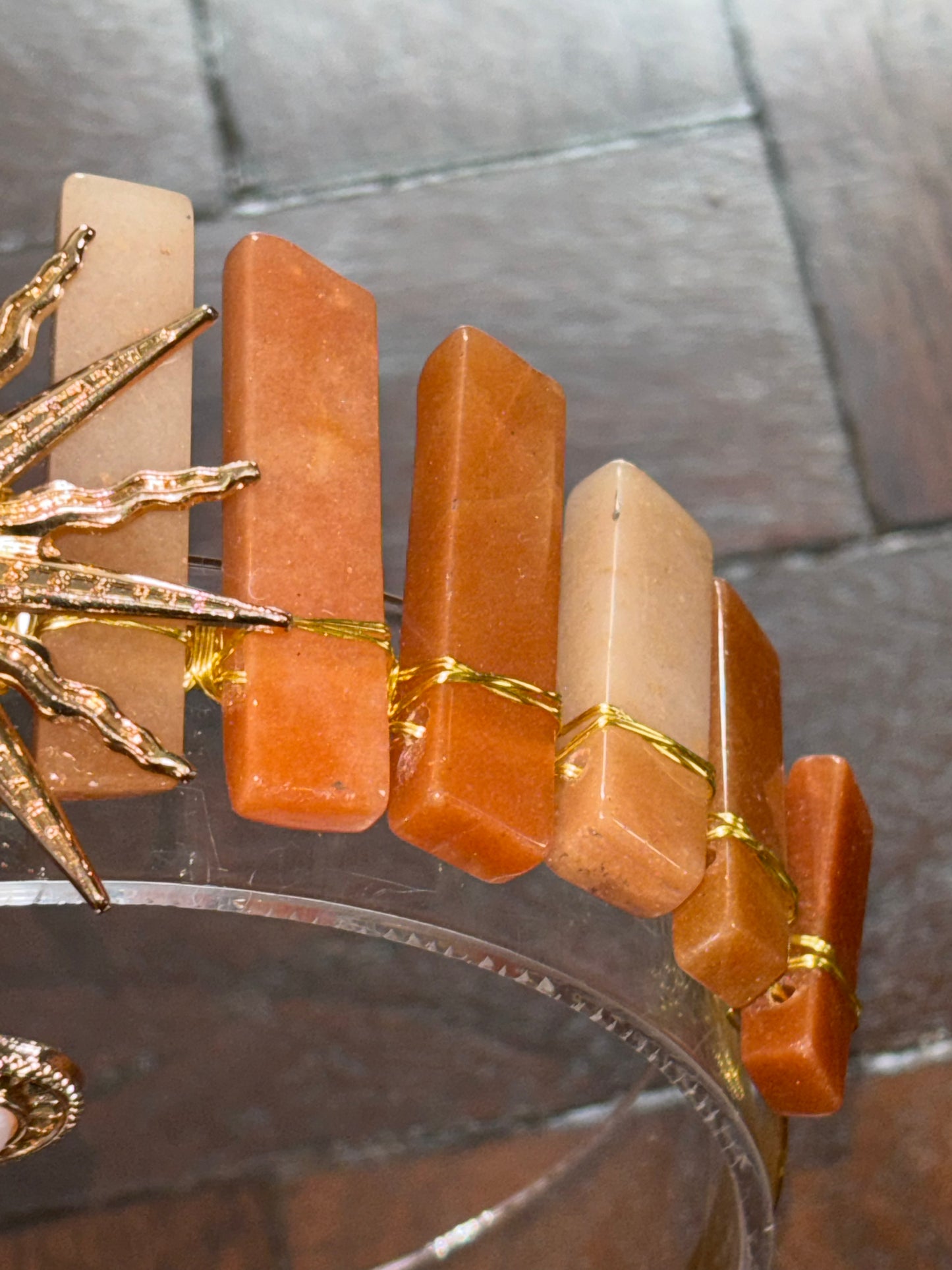 Sunstone Crystal Tiara Headband Crown – Perfectly Imperfect