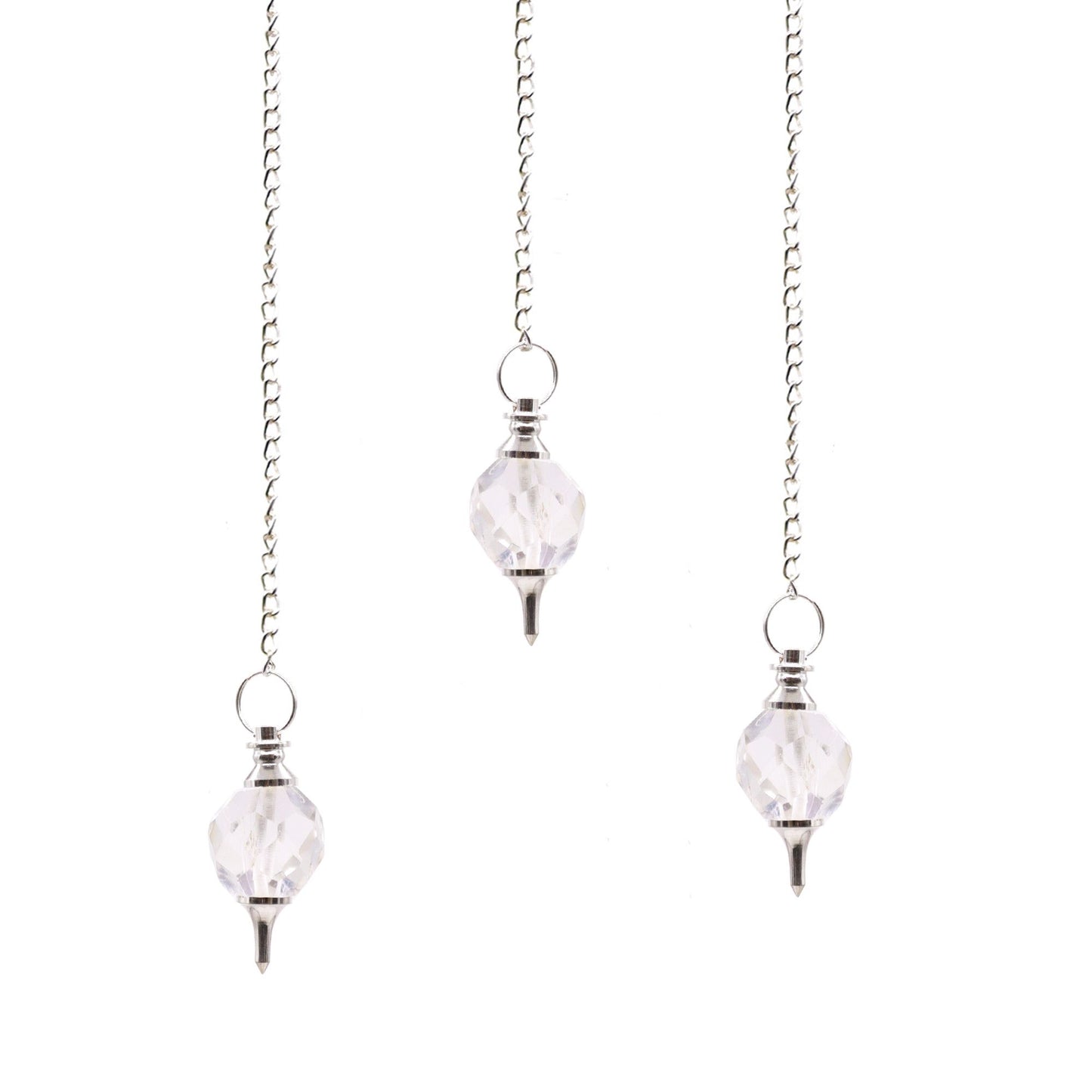 Facted Quartz Pendulum