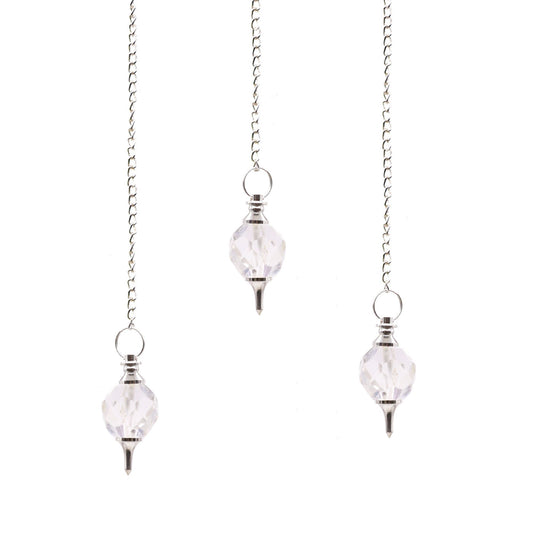 Facted Quartz Pendulum