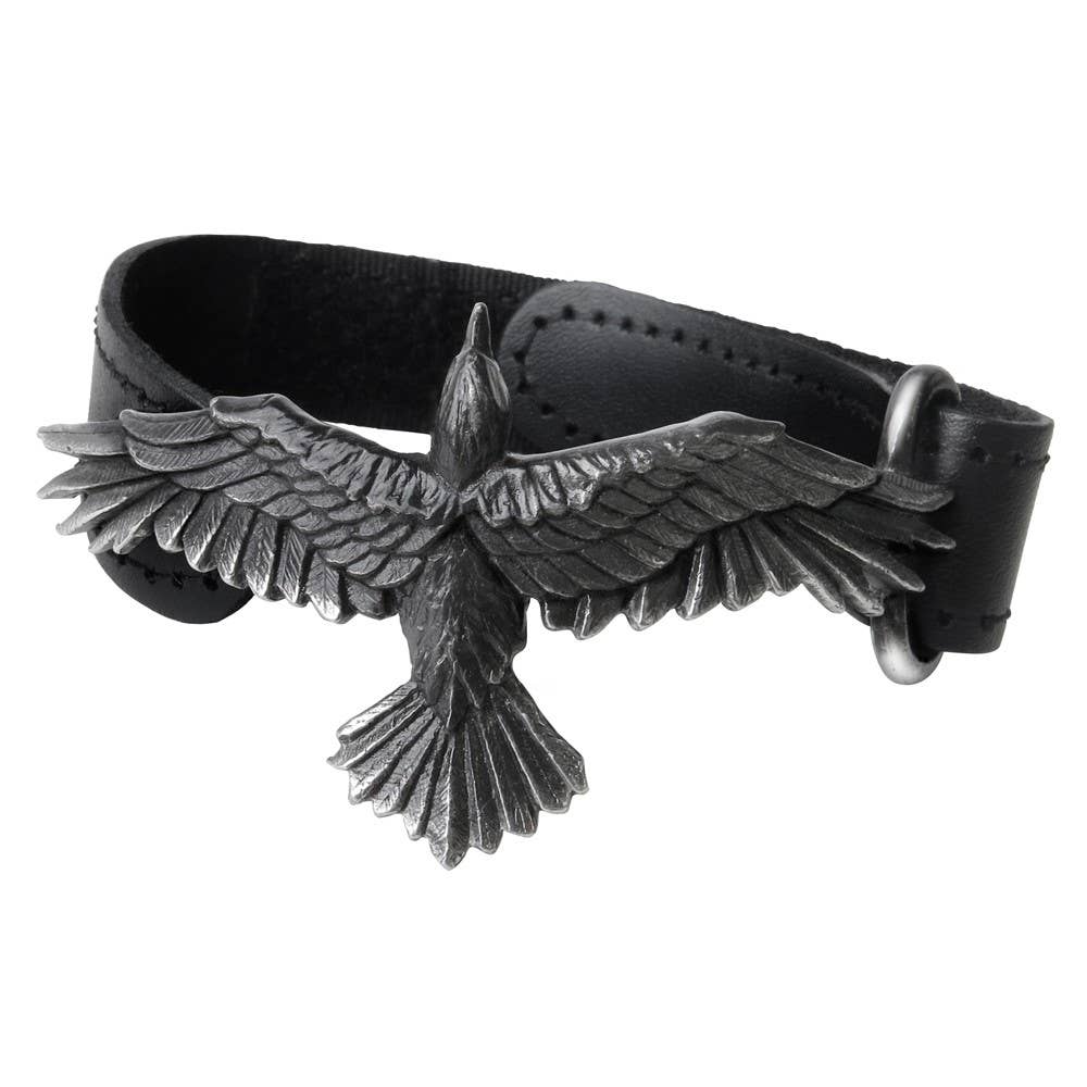 Black Consort (Leather Wrist Strap)